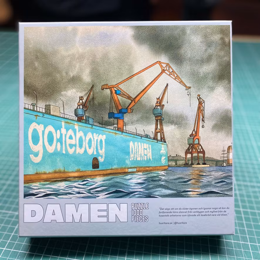 Pussel Damen - Andrasortering
