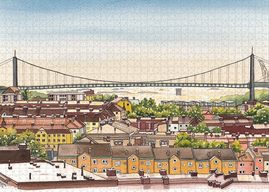 Pussel Älvsborgsbron