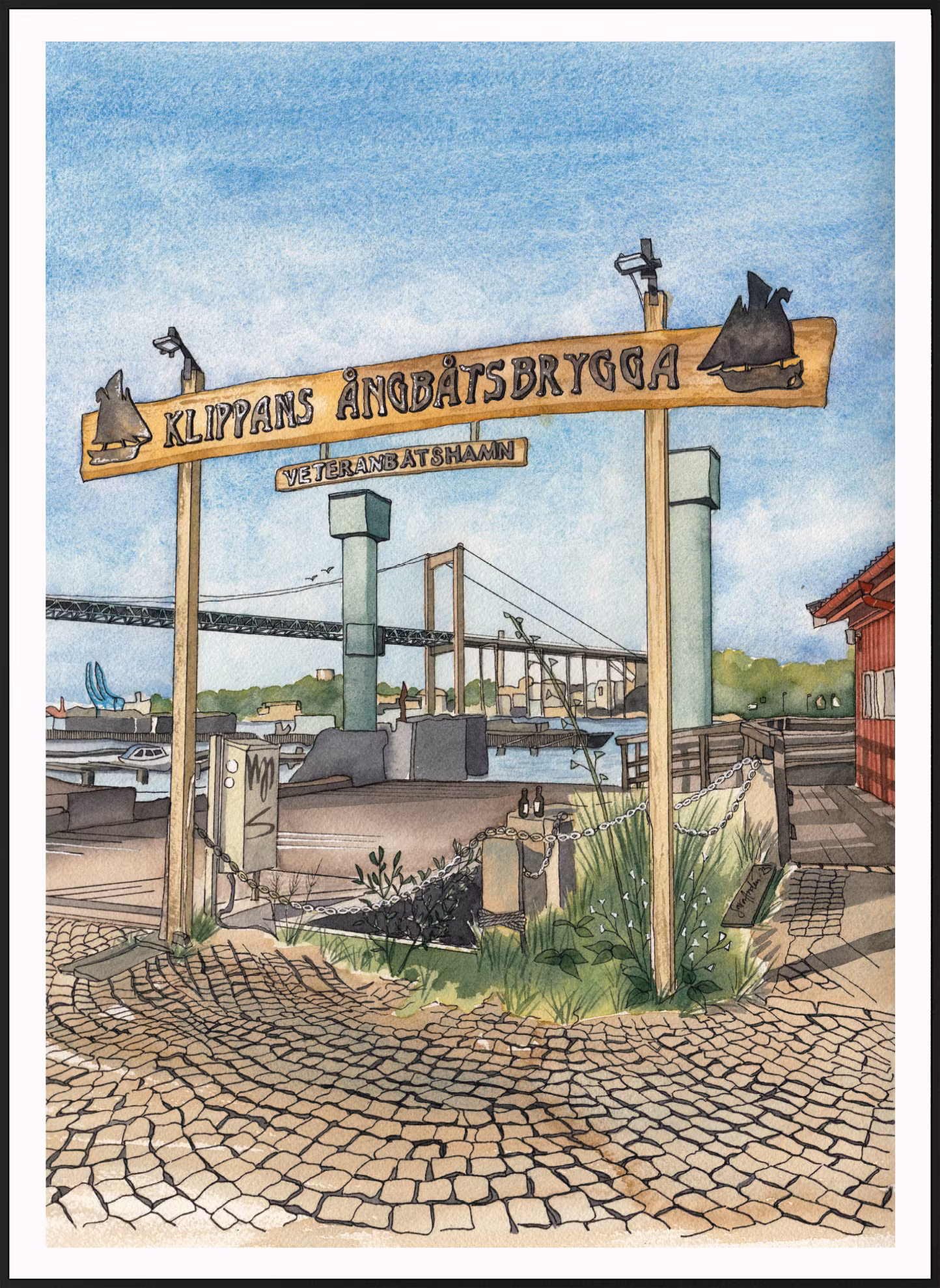 Ångbåtsbryggan