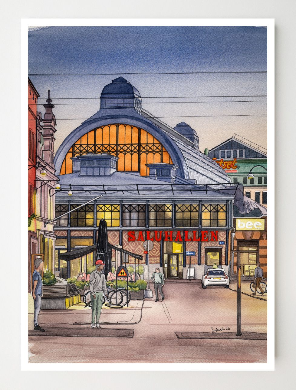 Saluhallen Konstkort