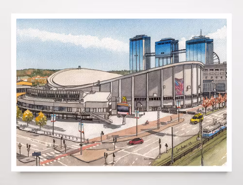 Scandinavium Liggande Miniprint
