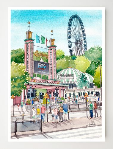 Liseberg Konstkort