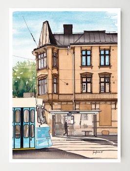 Ejdergatan Konstkort