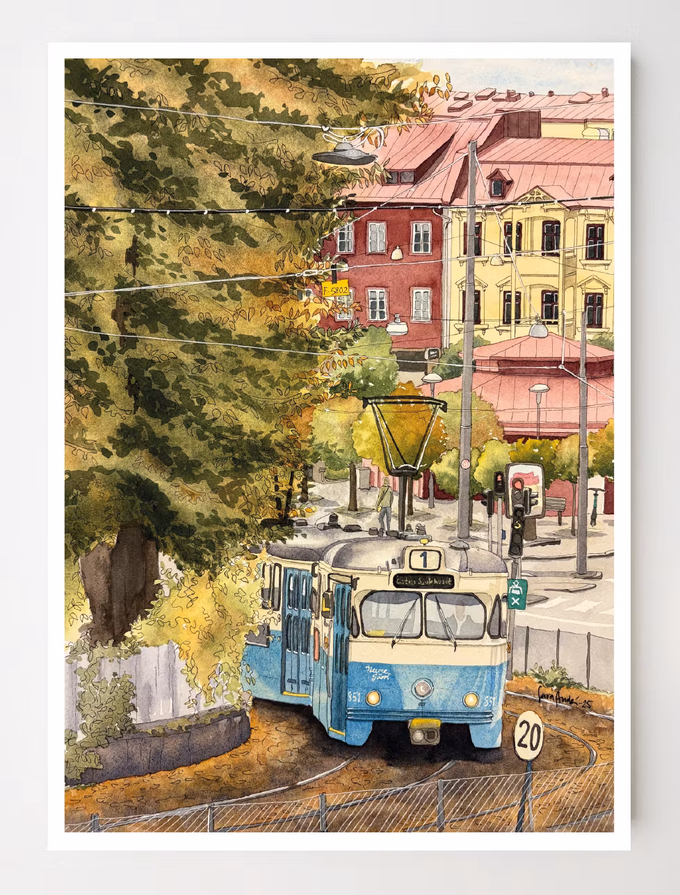 Redbergsplatsen Konstkort