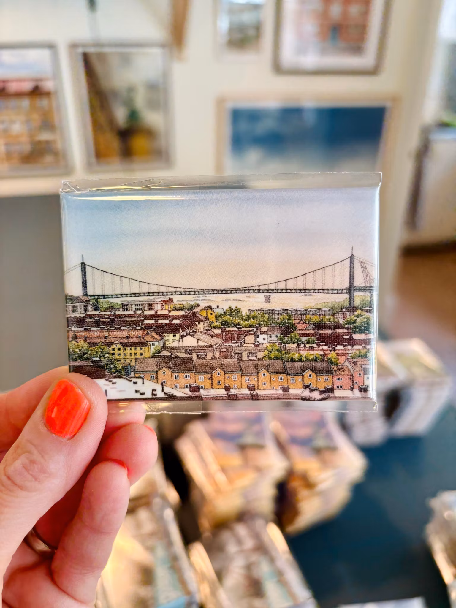 Älvsborgsbron Minimagnet