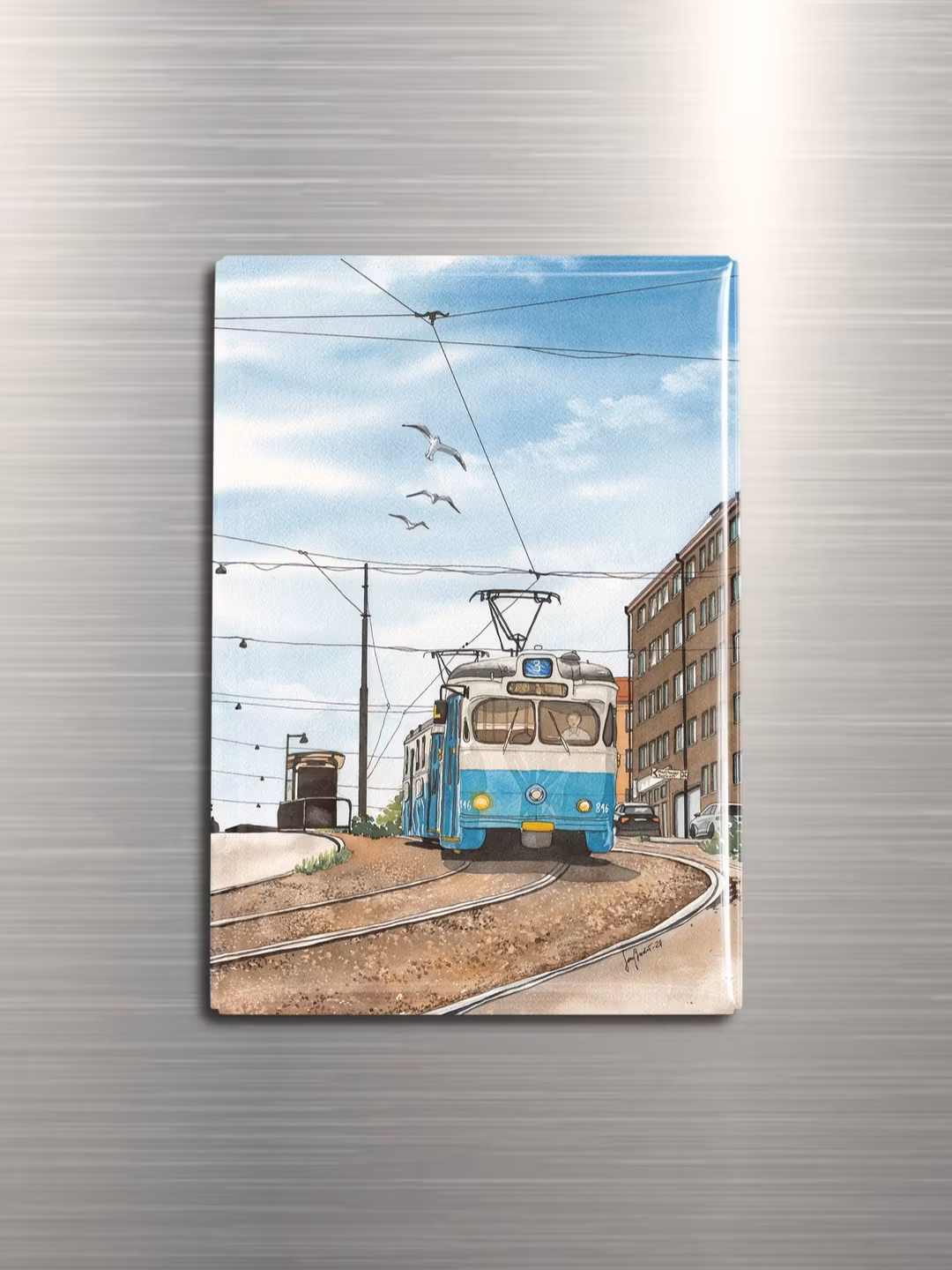 Stigbergsliden Minimagnet
