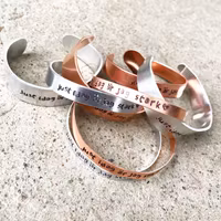 Aluminium/KopparArmband