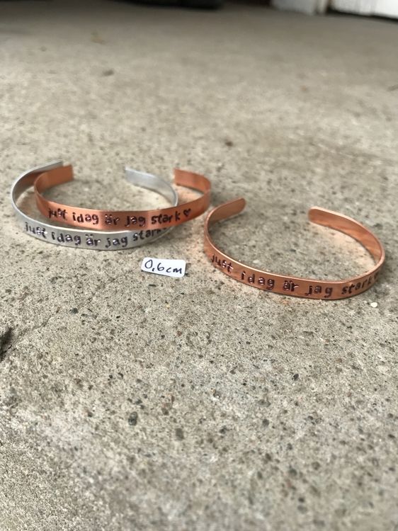 Aluminium/KopparArmband