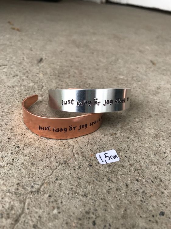 Aluminium/KopparArmband