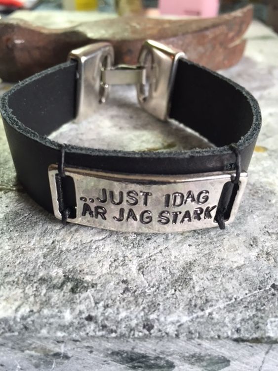 Just idag är jag stark - BREDA läder
