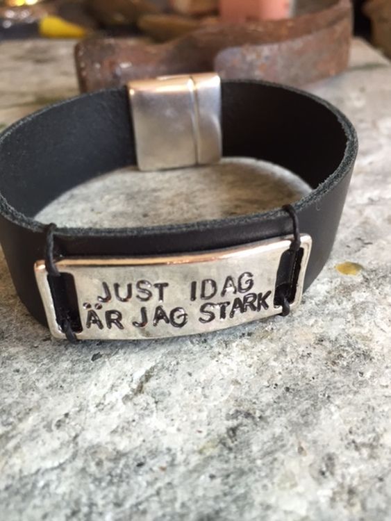 Just idag är jag stark - BREDA läder