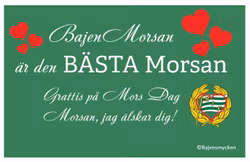 Älskad Bajenmorsa