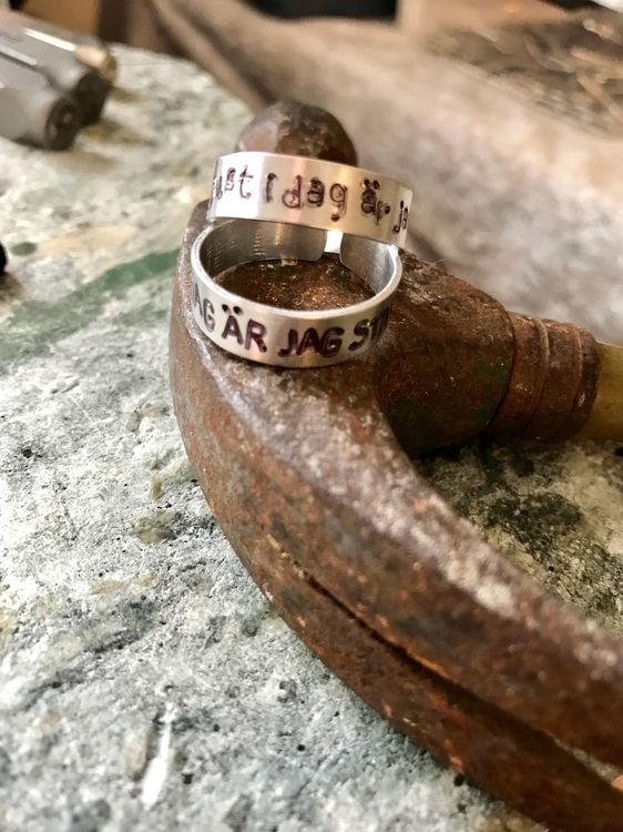 Stansad AluminiumRing