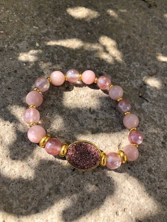 Rosa strass