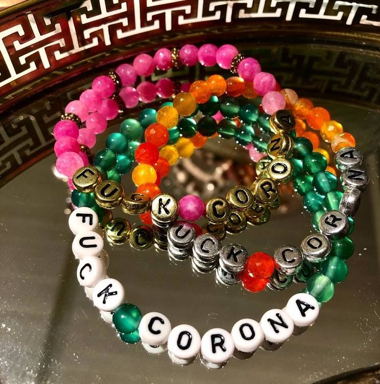FUCK CORONA armband
