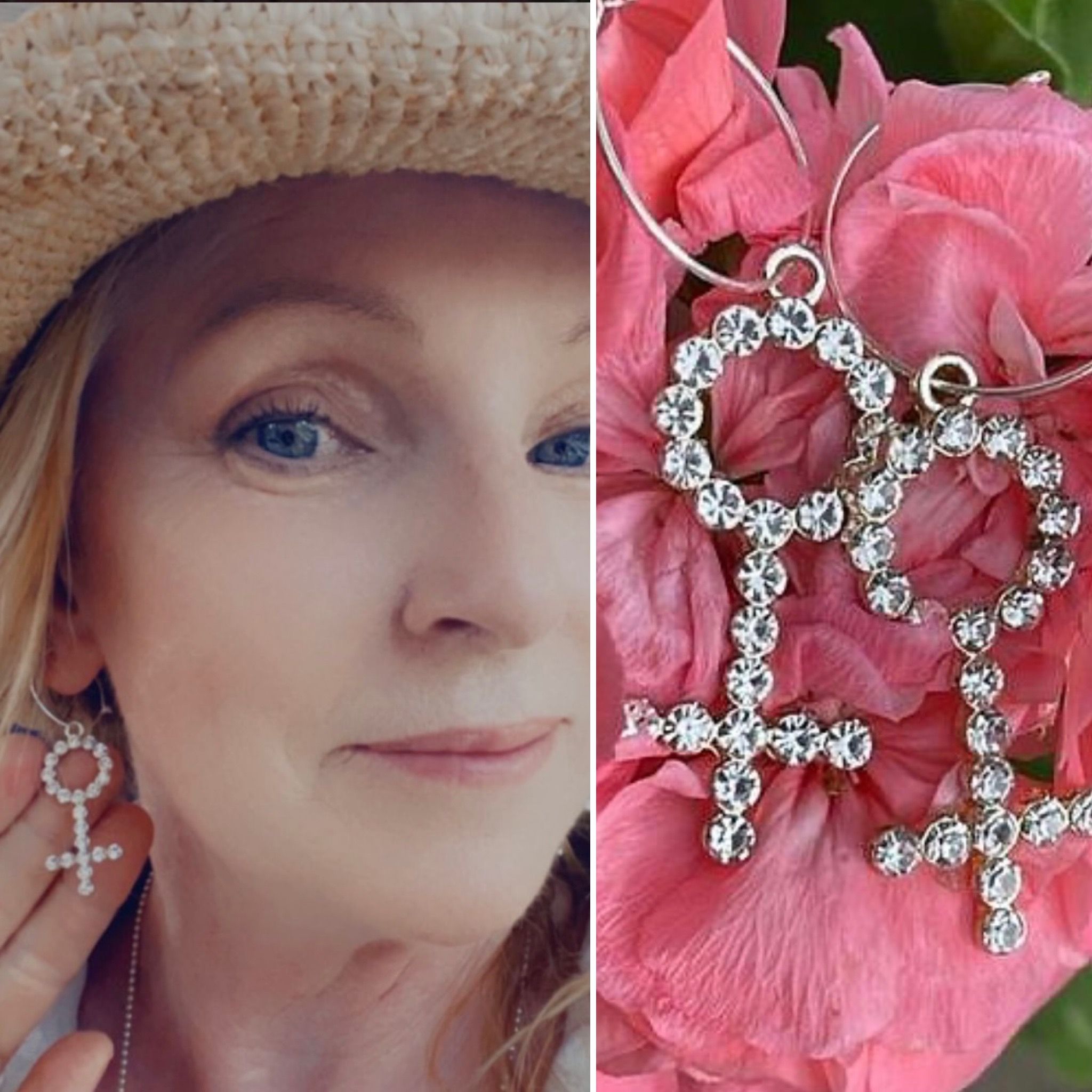 Kvinna glamour - halsband