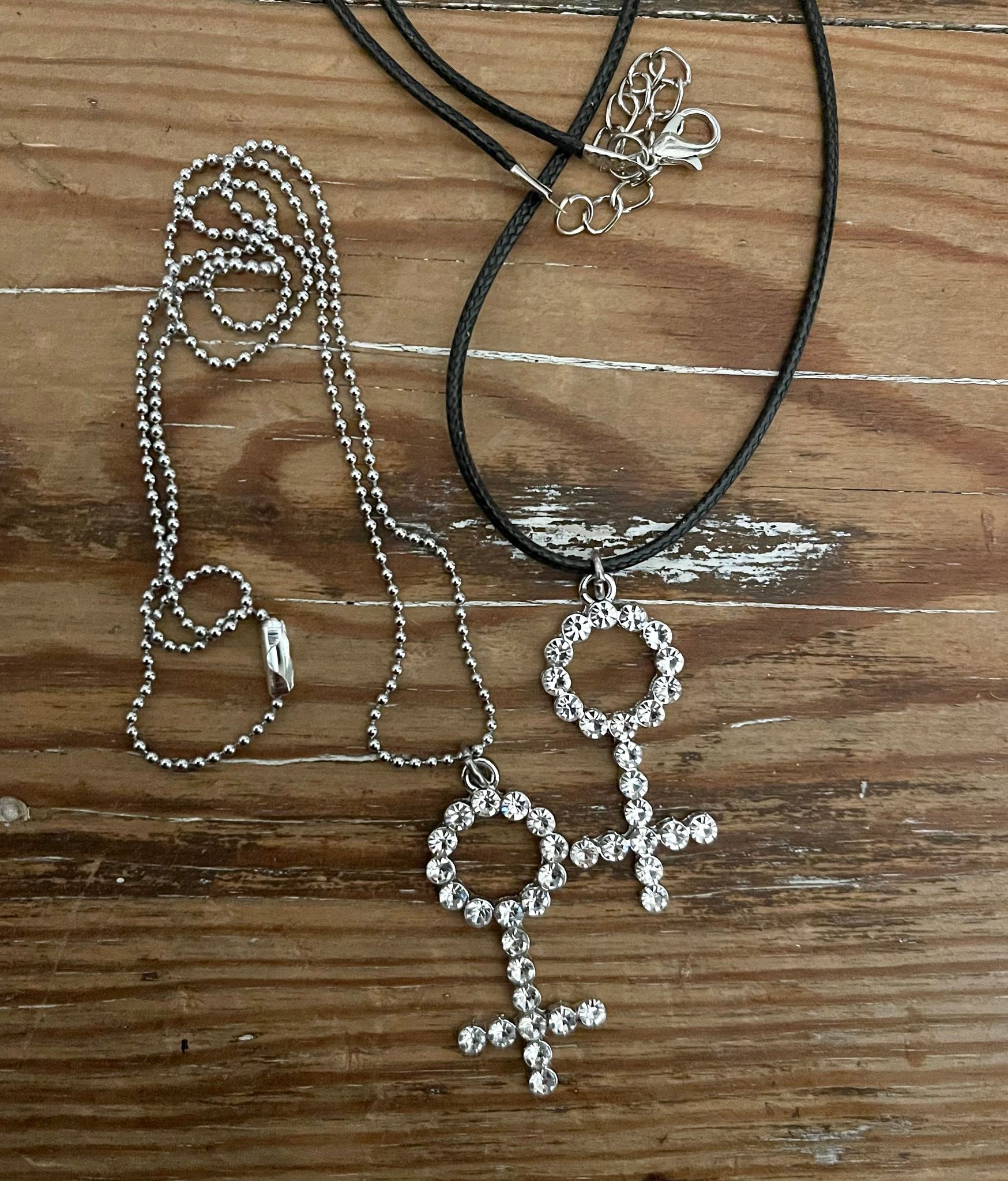 Kvinna glamour - halsband