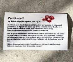 Livets träd - Örhänge Rodokrosit