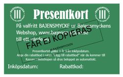 Presentkort