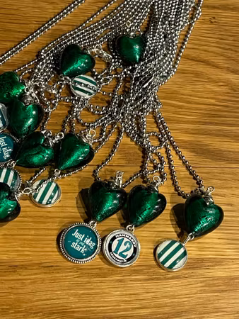 BajenHjärta halsband