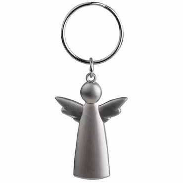 Nyckelring ängel silver