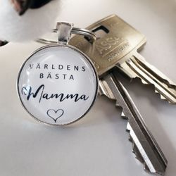 Nyckelring Världens bästa mamma
