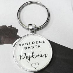 Nyckelring Världens bästa Pojkvän