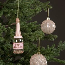 Dekoration pynt rosa 2-pack