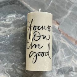 Blockljus Focus on the good