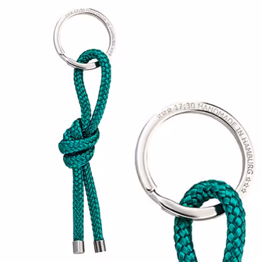 Nyckelring Knut grön