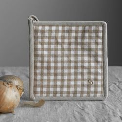 Grytlapp Rutan beige