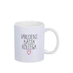 Mugg Världens bästa kollega
