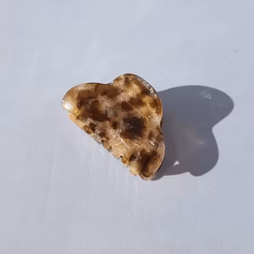 Hårklämma Camel 6 cm