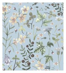 Disktrasa vilda blommor