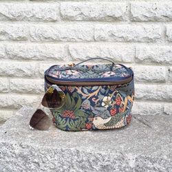 Necessär Strawberry Thief blå -  WILLIAM MORRIS