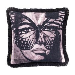 Kuddfodral 50 x 50 Golden butterfly BW- CAROLINA GYNNING
