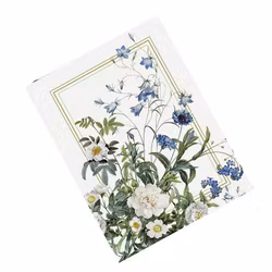 Anteckningsbok Blue Garden