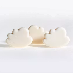 Gästtvål moln vita