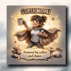 Magnet Supermom