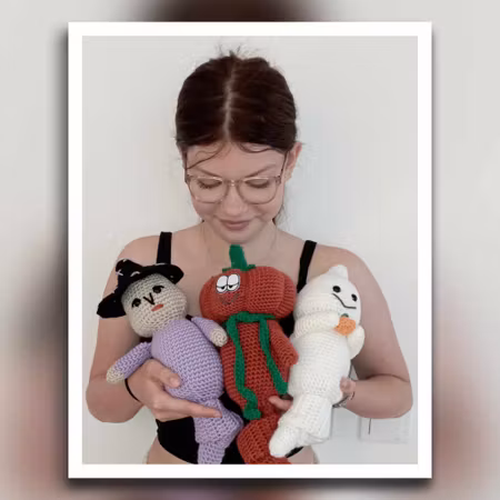 Halloween kramizar 3 i 1 mönster