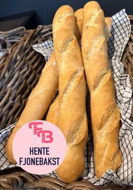 11.10 - BAGUETTE MED URTEKRYDDER ca 50 cm