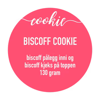 BISCOFF COOKIE - myk biscoff inni - 130 gr