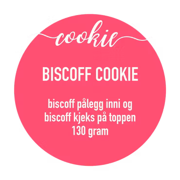 BISCOFF COOKIE - myk biscoff inni - 130 gr