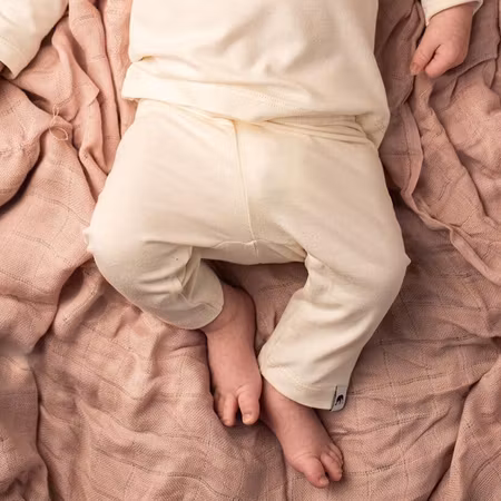 Bamboo Baby Leggings - CREAM
