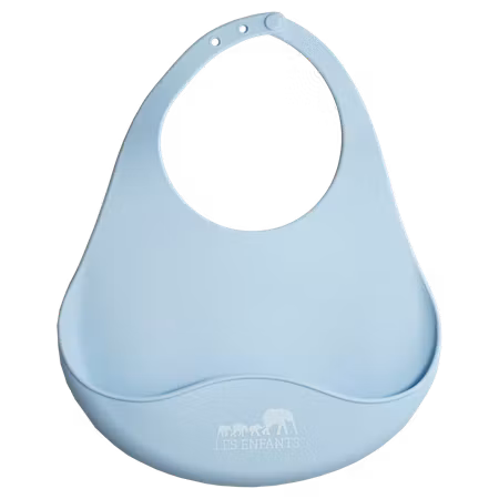 Silicone Bib - Blue