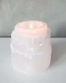 Ljuslykta, Selenit "isberg "