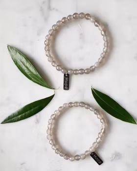 Armband med agat & hope