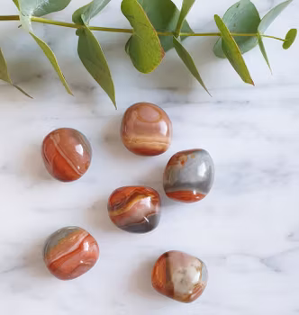 Polykromjaspis, cuddle stone