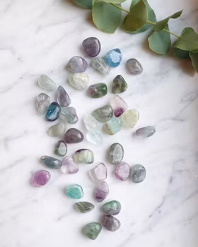 Trumlad Fluorit ca 7-20 gram