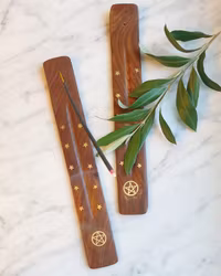 Rökelsehållare stjärnor (avlång)